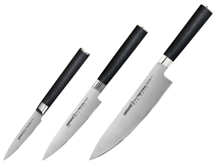 Набор Samura Mo-V 3 ножа SM-0220 (фото modal 1)