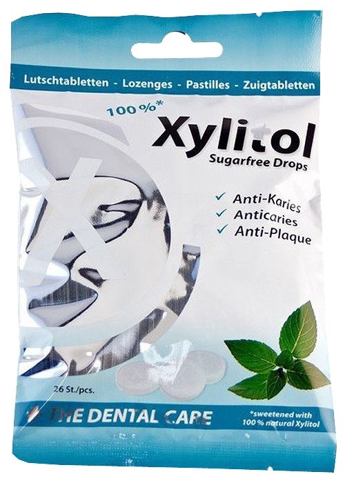 Леденцы miradent Xylitol Drops ментол 60 г (фото modal 2)