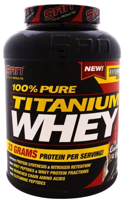 Протеин S.A.N. 100% Pure Titanium Whey (2240-2272 г) (фото modal 5)