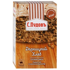 С.Пудовъ Смесь для выпечки хлеба Дарницкий хлеб, 0.5 кг (фото modal nav 1)