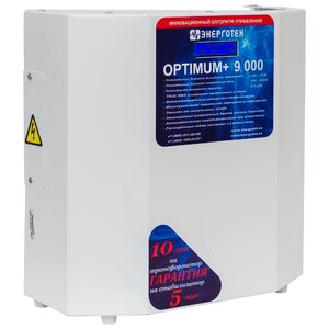 Стабилизатор напряжения Энерготех OPTIMUM+ 9000 (фото modal nav 2)