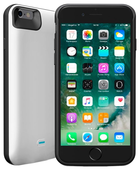 Чехол-аккумулятор Deppa NRG Case (33524) для Apple iPhone 6/iPhone 6S (фото modal 1)