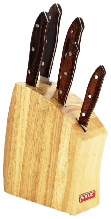 Набор Vitesse Calantha 5 ножей с подставкой (фото modal 1)
