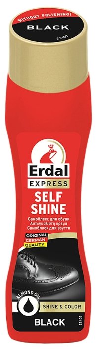 Erdal Express Самоблеск для обуви черный (фото modal 1)
