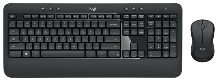 Клавиатура и мышь Logitech MK540 ADVANCED Black USB (фото modal 1)