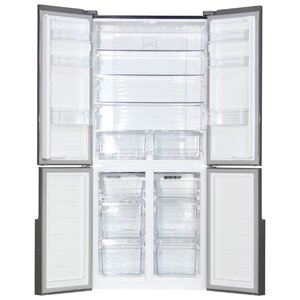 Холодильник Ginzzu NFK-510 Black glass (фото modal nav 2)