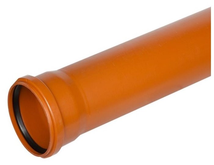 Канализационная труба Водполимер наруж. полипропиленовая 110x3.5x2000 мм (фото modal 1)