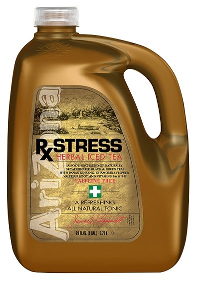 Чай AriZona Rx Stress Herbal Iced Tea, канистра (фото modal 1)