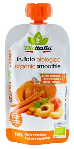 Смузи Bioitalia из моркови, абрикоса и тыквы (фото modal 2)