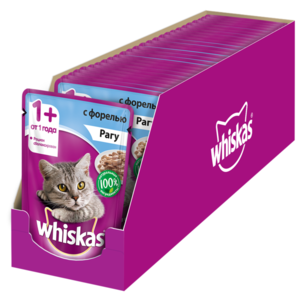 Корм для кошек Whiskas Рагу с форелью для взрослых кошек (фото modal nav 5)