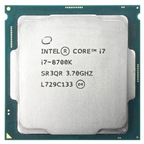 Процессор Intel Core i7-8700K Coffee Lake (3700MHz, LGA1151 v2, L3 12288Kb) (фото modal 1)