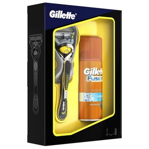 Набор Gillette гель для бритья Fusion Hydrating, бритва Fusion Proshield Flexball (фото modal nav 2)