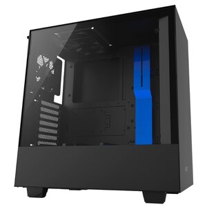 Компьютерный корпус NZXT H500 Black/blue (фото modal nav 8)