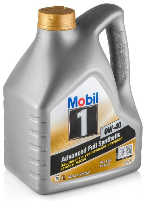 Моторное масло MOBIL 1 FS 0W-40 4 л (фото modal 2)