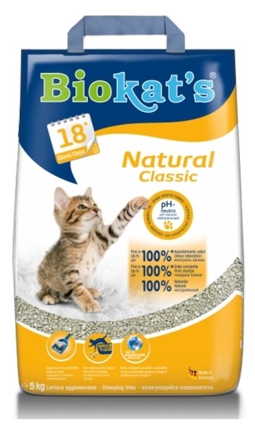 Наполнитель Biokat's Classic Natural (5 кг) (фото modal 1)