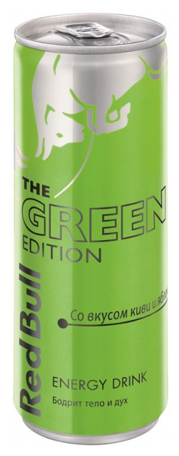 Энергетический напиток Red Bull Green edition (фото modal 1)