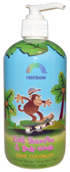 Rainbow Research Kids Шампунь и гель для душа Goin' Coconuts (фото modal 1)