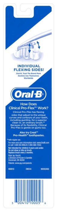 Зубная щетка Oral-B Pro-Health Clinical Pro-Flex: средняя (фото modal 5)