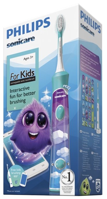 Электрическая зубная щетка Philips Sonicare For Kids HX6322/04 (фото modal 8)