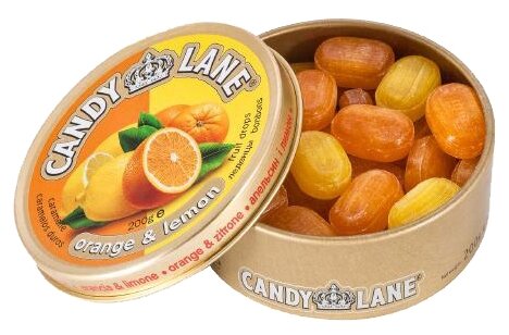 Леденцы Candy lane апельсин и лимон 200 г (фото modal 2)