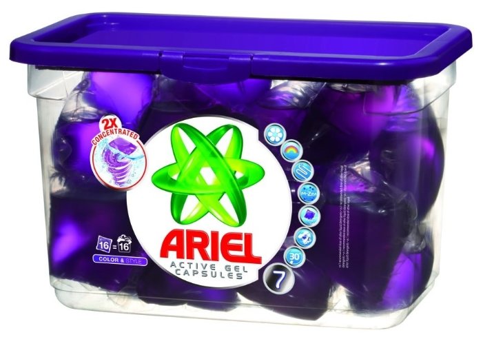 Капсулы Ariel Active Gel Color&Style (фото modal 6)