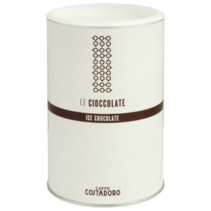 Costadoro Le Cioccolate Ice Chocolate Холодный шоколад растворимый Белый, банка (фото modal nav 1)