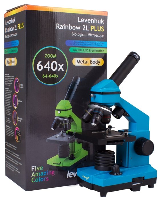 Микроскоп LEVENHUK Rainbow 2L PLUS (фото modal 22)