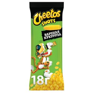 Кукурузные палочки Cheetos Shots Вареная кукуруза 18 г (фото modal nav 1)