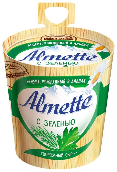 Сыр Almette творожный с зеленью 60% (фото modal 1)
