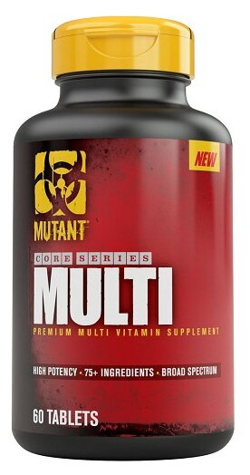 Минерально-витаминный комплекс Mutant Multi Core Series (60 таблеток) (фото modal 1)