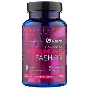 Минерально-витаминный комплекс G.E.O.N. Fashion Vitamins (120 капсул) (фото modal nav 2)