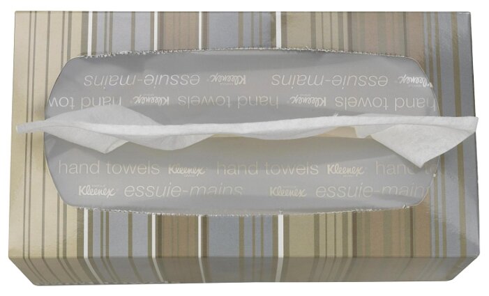 Полотенца бумажные Kleenex Ultra Soft Pop-Up 1126 объёмные белые в пачках (фото modal 3)
