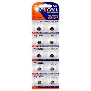 Батарейка PKCELL Super Akaline Button Cell AG4 (фото modal nav 1)