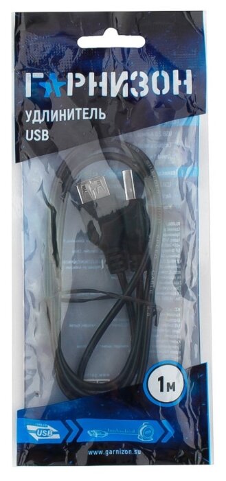 Удлинитель Гарнизон USB - USB (GCC-USB2-AMAF) 1 м (фото modal 3)