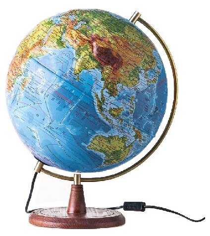 Глобус физический Globen Элеганс 320 мм (Э013200231) (фото modal 1)