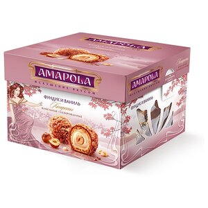 Набор конфет Amapola Фундук и ваниль 100 г (фото modal nav 1)