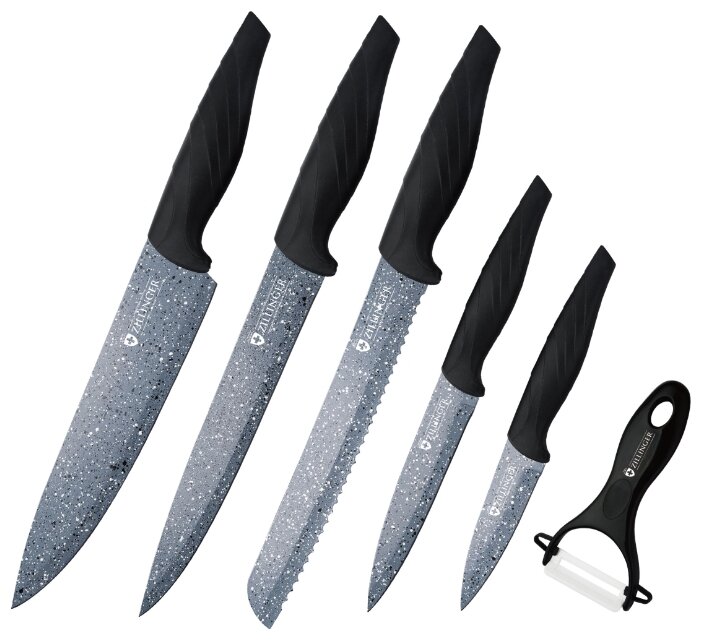 Набор Zillinger 5 ножей и овощечистка ZL-795/ZL-796 (фото modal 4)