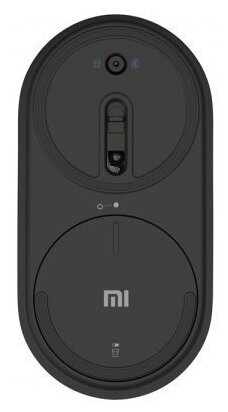 Мышь Xiaomi Mi Portable Mouse Black Bluetooth (фото modal 2)