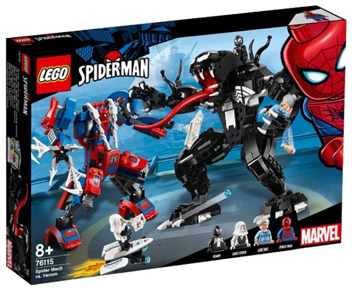 Конструктор LEGO Marvel Super Heroes 76115 Человек-паук против Венома (фото modal 1)