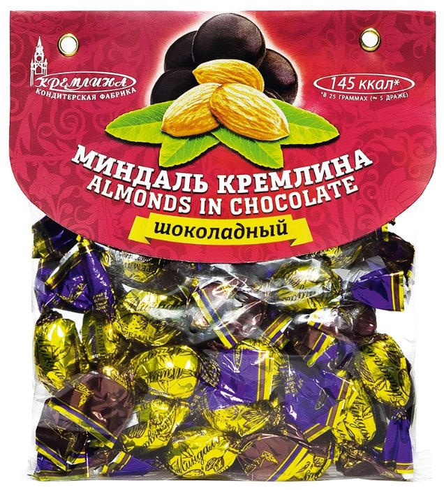 Конфеты Кремлина миндаль в шоколаде (фото modal 1)