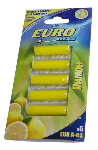 EURO Clean Ароматизатор лимон A-03 (фото modal 1)