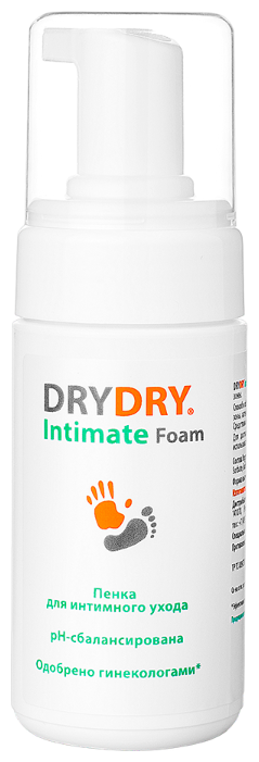 DryDry Пенка для интимной гигиены DryDry Intimate Foam, 100 мл (фото modal 1)