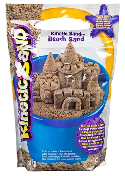 Кинетический песок Kinetic Sand Морской песок (фото modal 1)