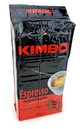 Кофе молотый Kimbo Espresso Napoletano вакуумная упаковка (фото modal 2)