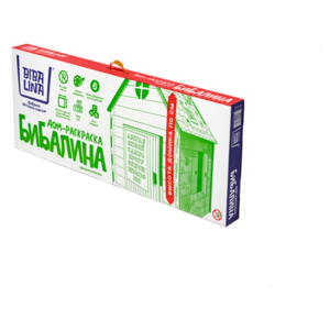 Домик BibaLina Раскраска, уменьшенная упаковка КДР03-002 (фото modal nav 6)