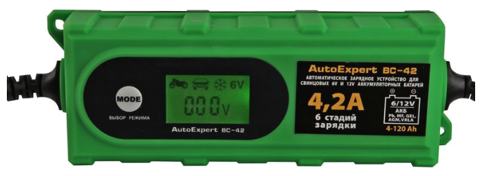 Зарядное устройство AutoExpert BC-42 (фото modal 1)