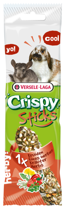 Лакомство для кроликов, грызунов Versele-Laga Crispy Sticks с травами (фото modal 1)