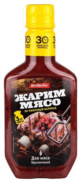 Маринад Костровок Для мяса Брусничный, 300 г (фото modal 1)