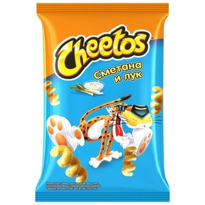 Кукурузные палочки Cheetos Сметана и лук 85 г (фото modal nav 1)