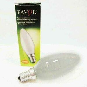 Лампа Favor E14 50 60Вт (фото modal nav 2)